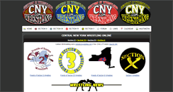 Desktop Screenshot of cnywrestling.com